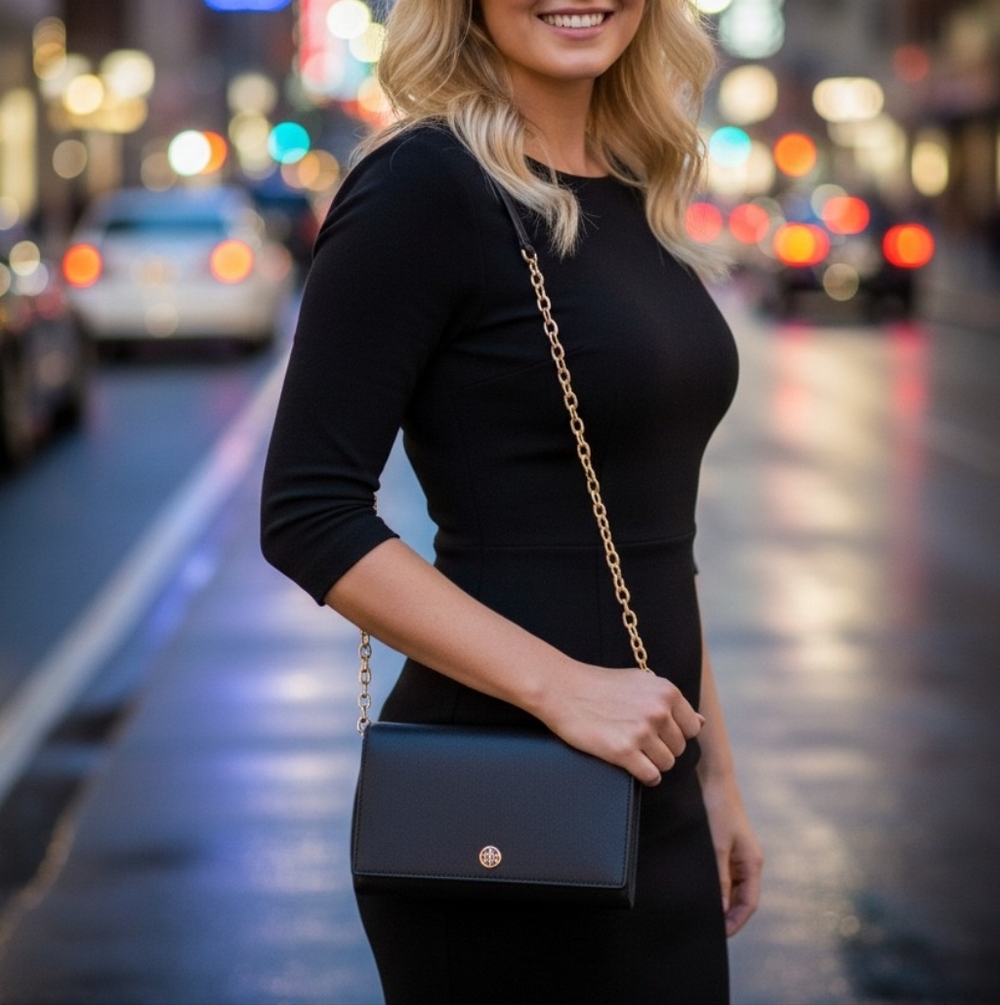 Tory Burch Black Crossbody - Picture 9 of 9